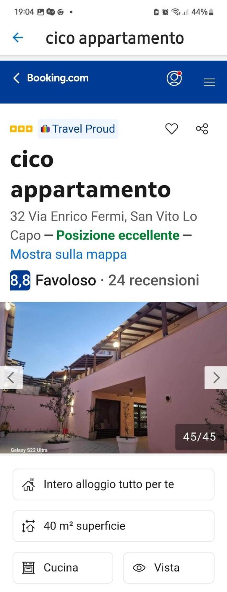 Cico Appartamento سان فيتو لو كابو المظهر الخارجي الصورة